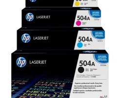 عکس کارتریج چهار رنگ اچ پی (hp) 504A