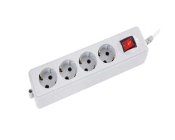 عکس پریز چند راهی 4 خانه بدون ارت مدل 651