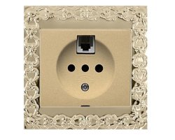 عکس قاب تلفن دومنظوره طلایی مدل الماس آسیا الکتریک