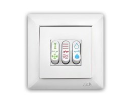 عکس قاب کلید کولر سفید مدل پارسه آسیا الکتریک