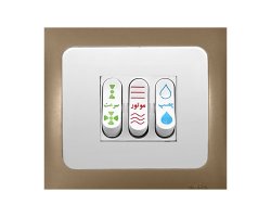 عکس قاب کلید کولر بژ مدل پدیده آسیا الکتریک