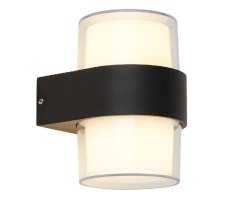 عکس چراغ دیواری واترپروف نما مدل استوانه