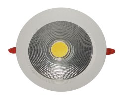 عکس چراغ سقفی توکار ۳۰ وات COB اپتونیکا