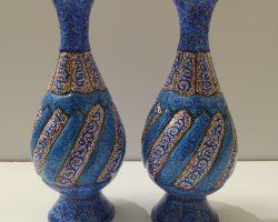 گلدان میناکاری 20 سانتی