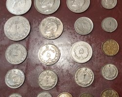 مجموعه ۲۰ عددی سکه های قدیمی پهلوی دوم