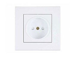 عکس مکانیزم پریز بدون ارت با مغزی پلاستیکی تابش 5159