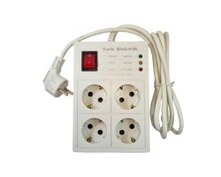 عکس محافظ چهارخونه صوتی و تصویری ترک الکتریک