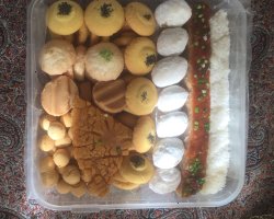 عکس شیرینی مخلوط متوسط