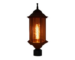 عکس چراغ سرلوله حیاطی شفق مدل کیان 5905