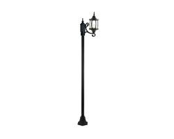 عکس چراغ تک شاخه پایه بینالود 250cm شفق مدل تینا 3615