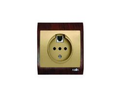 عکس قاب پریز تلفن دو منظوره وگنه مدل آمیتیس