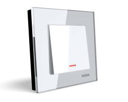 عکس قاب کلید کریستال سفید یخی