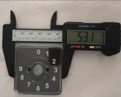 عکس کلید سلکتور 10 حالته (0 تا 9) با خروج باینری  (BCD)