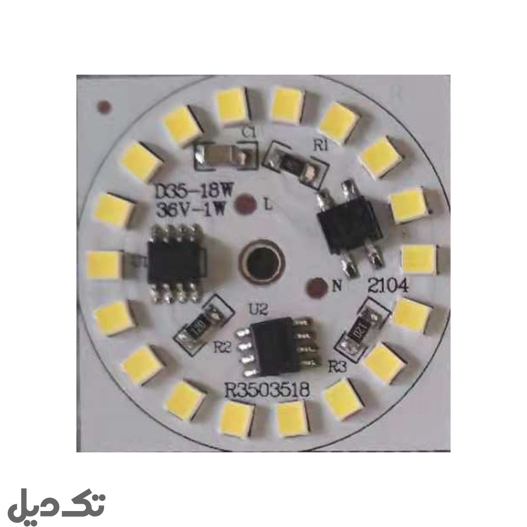 ماژول دی او بی 18 وات 220 ولت سفید