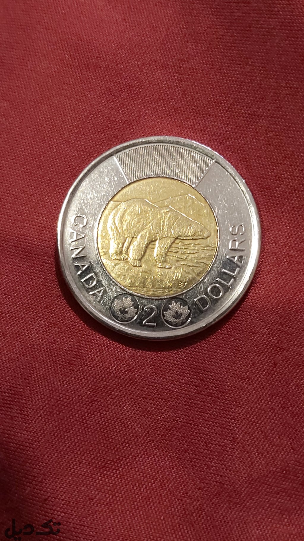 سکه کمیاب دودلاری کانادا ۲۰۱۲