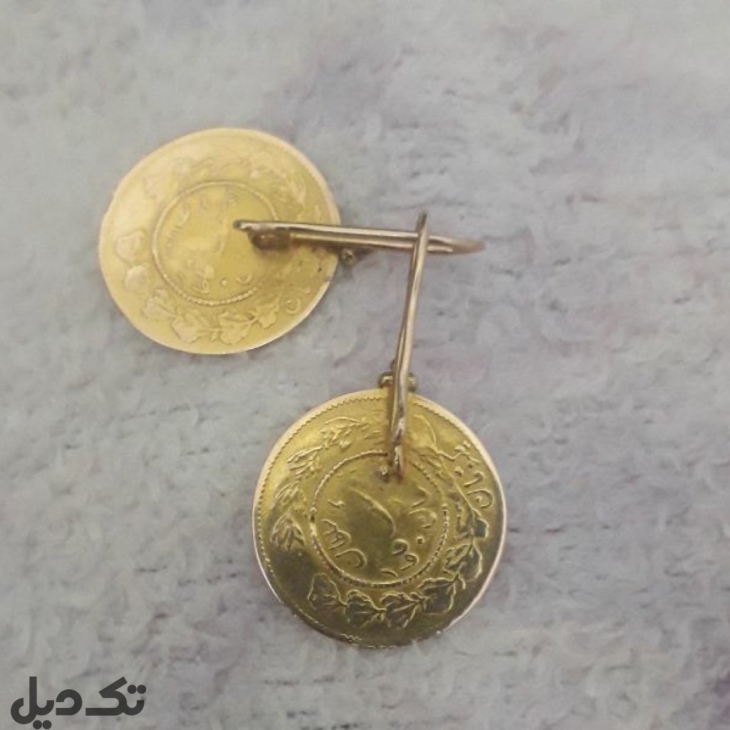 گوشواره طلای اصل قاجار