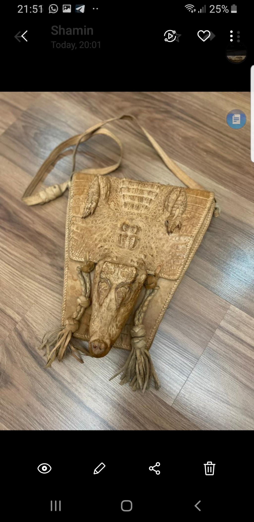 کیف کروکودیل طبیعی
