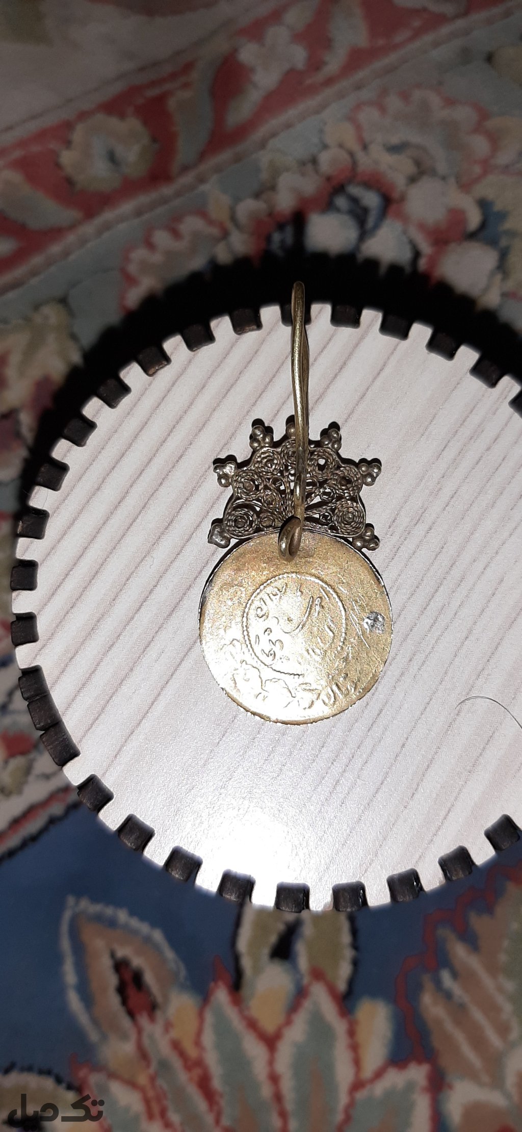 گوشواره احمدشاهی دو گرمی