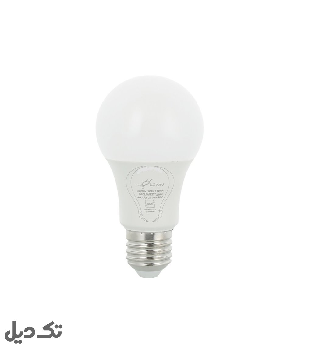 لامپ حبابی 12 وات وحدت الکتریک