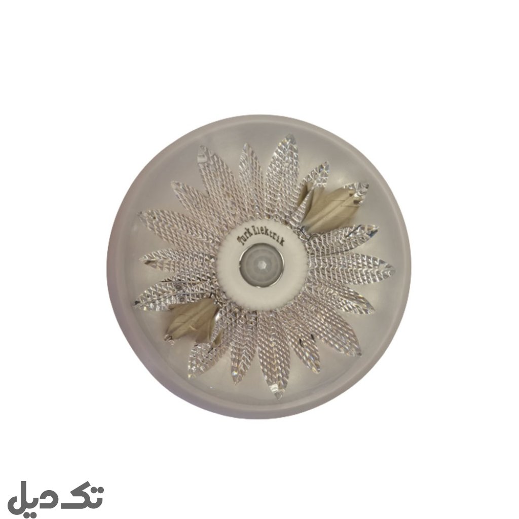 چراغ سقفی سنسوردار 2 لامپه کد 1121 ترک الکتریک