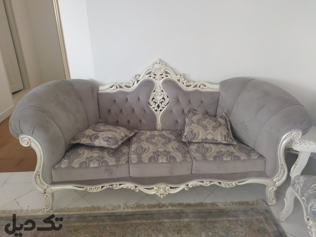 مبل 7 نفره استیل
