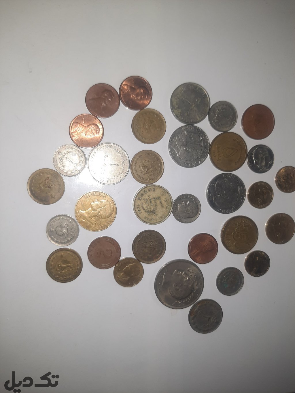 سکه‌های قدیمی خارجی و ایرانی