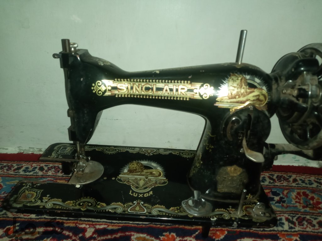 چرخ خیاطی مال ۱۰۰ سال پیش