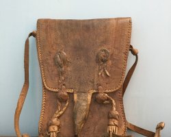 کیف دوشی پوست مارمولک آفریقایی در حراجی کالا 