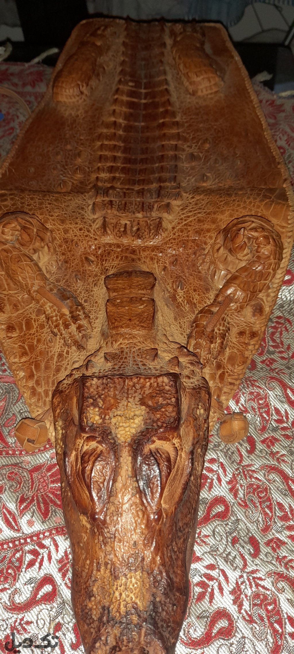 کیف چرم پوست تمساح