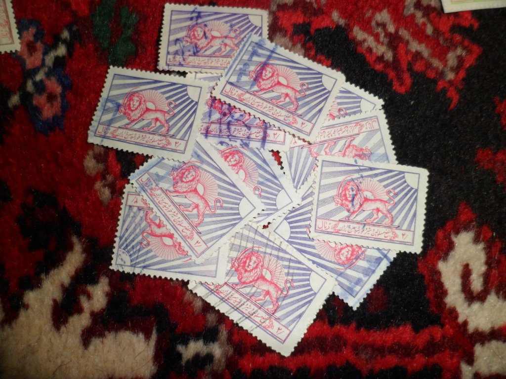 100 تمبر پهلوی
