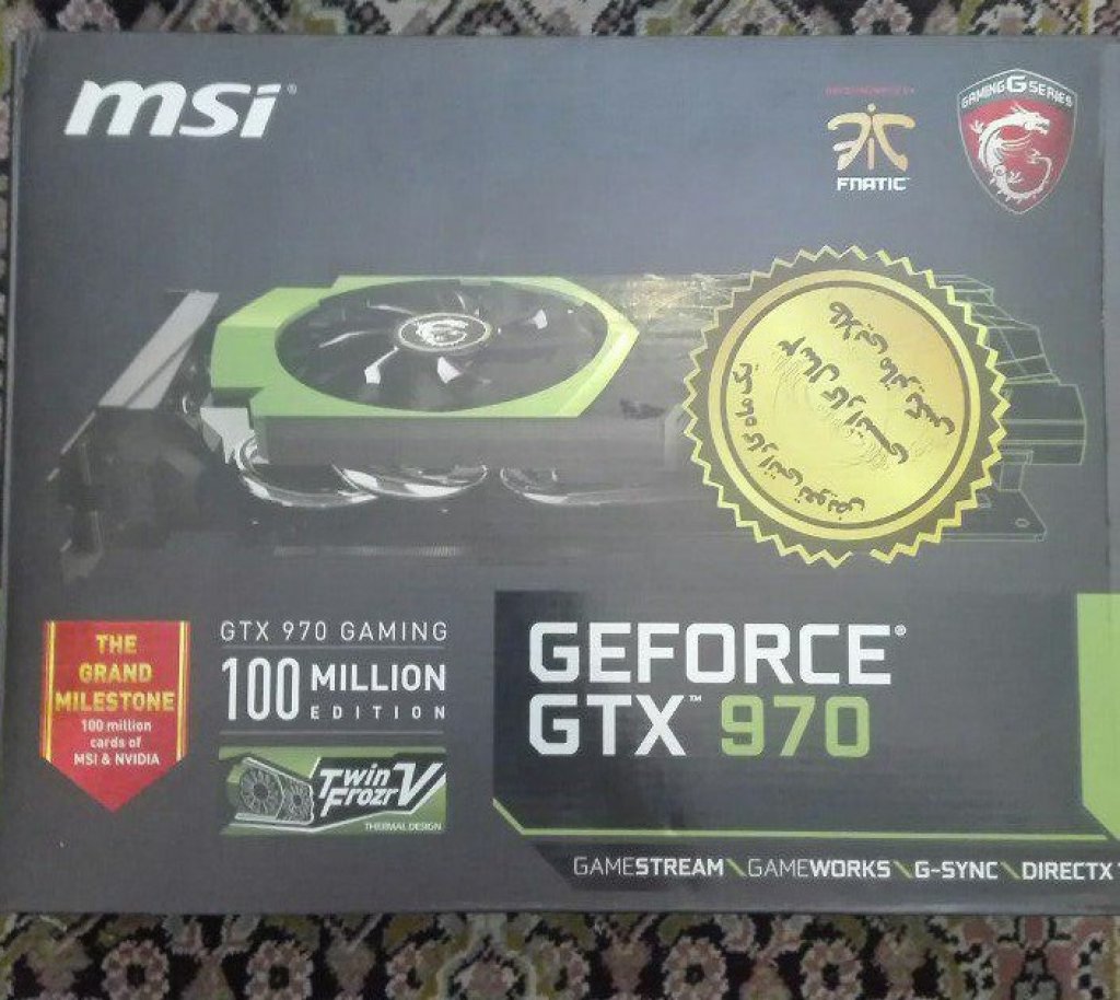 کارت گرافیک GTX 970 Gaming