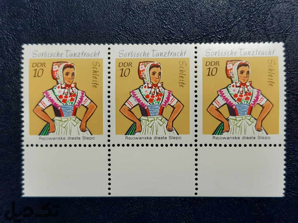 تمبر 3 عددی DDR - آلمان