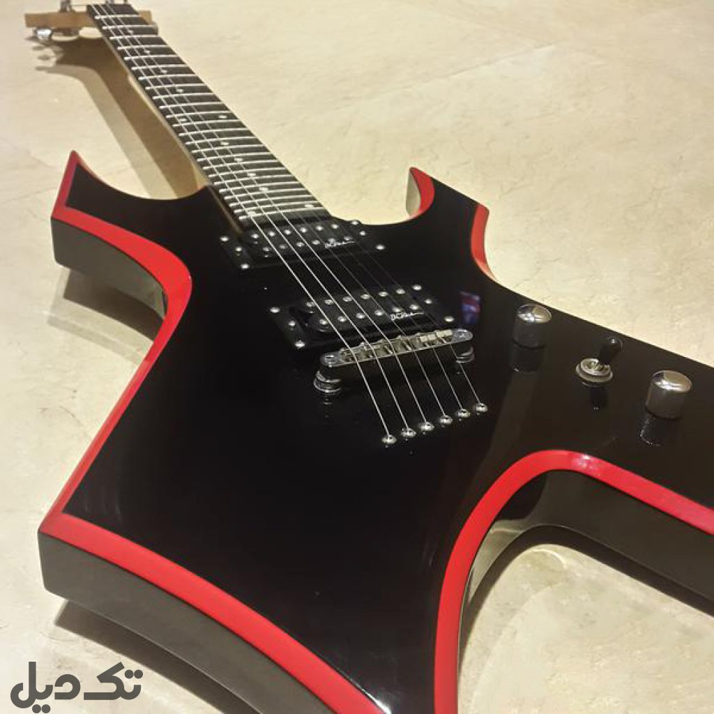 گیتار B.C.rich warlock red