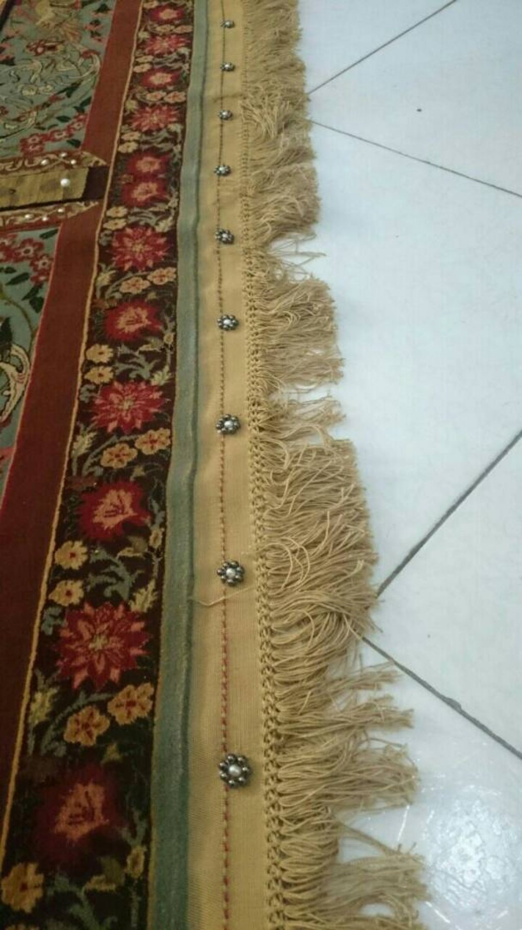 فرش طرح درب کهنه قاجار