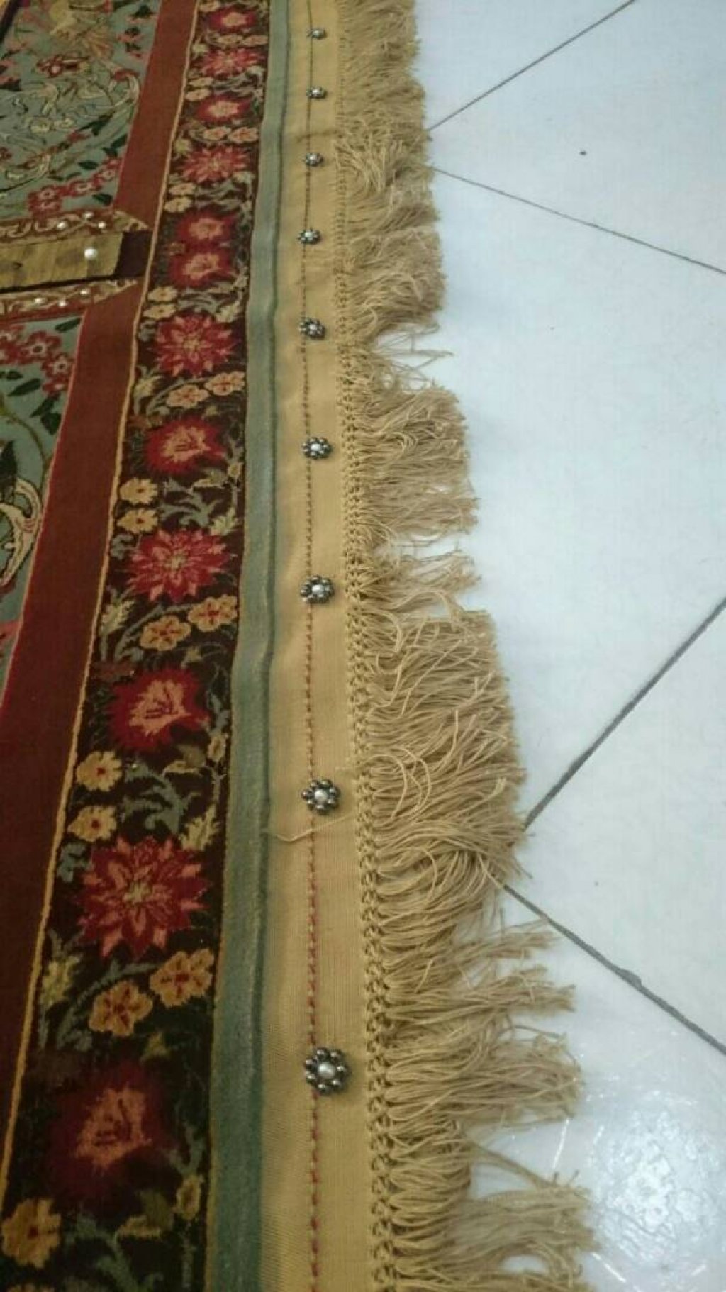 فرش طرح درب کهنه قاجار