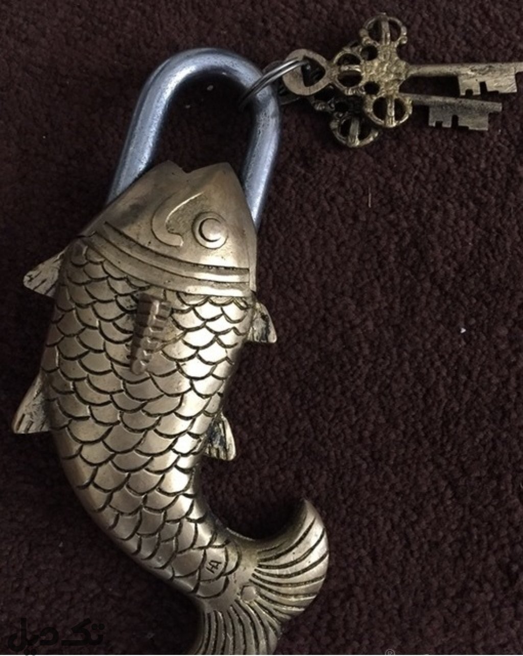 قفل ماهی شکل