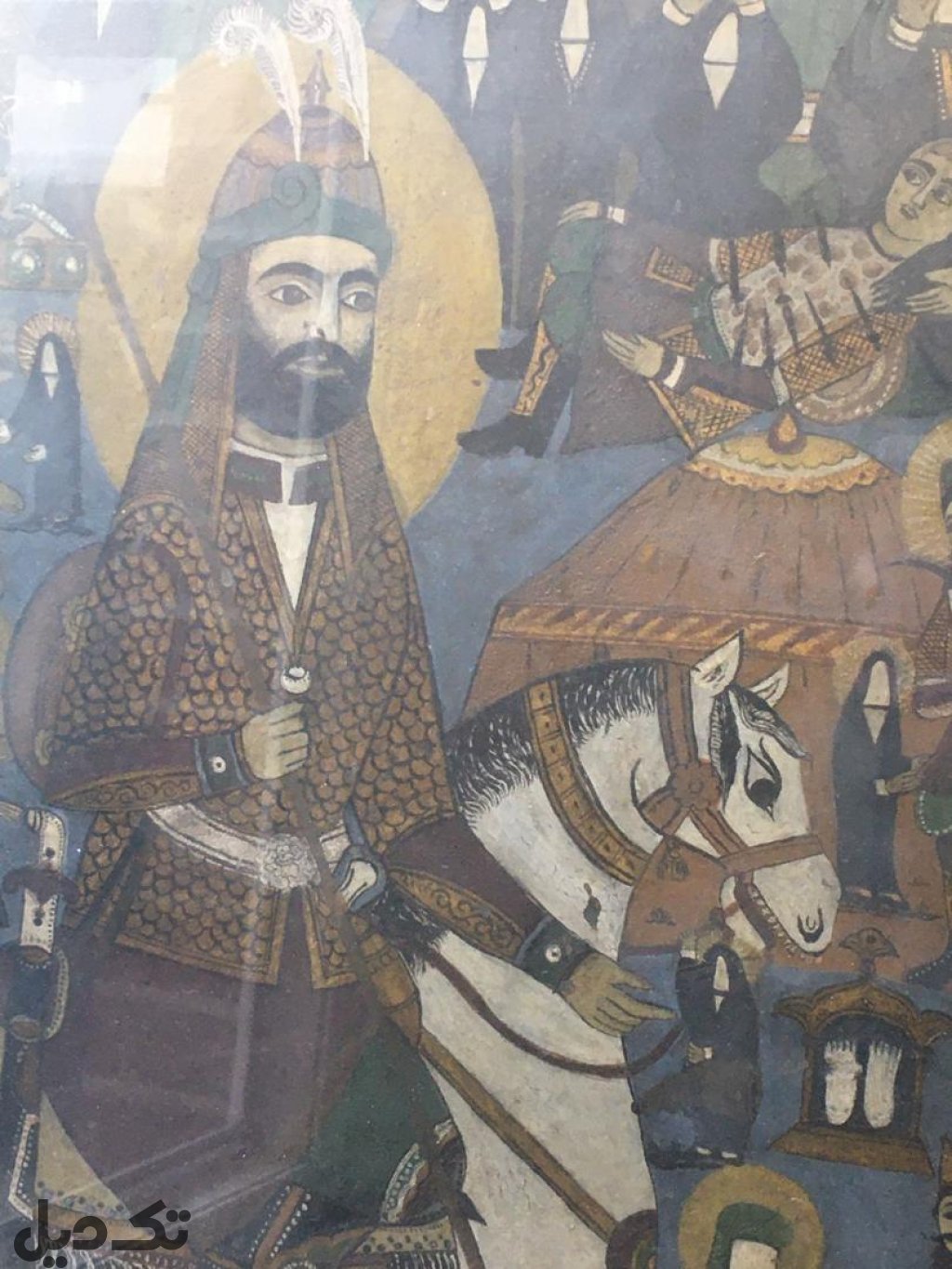تابلو قهوه خانه ای قاجار
