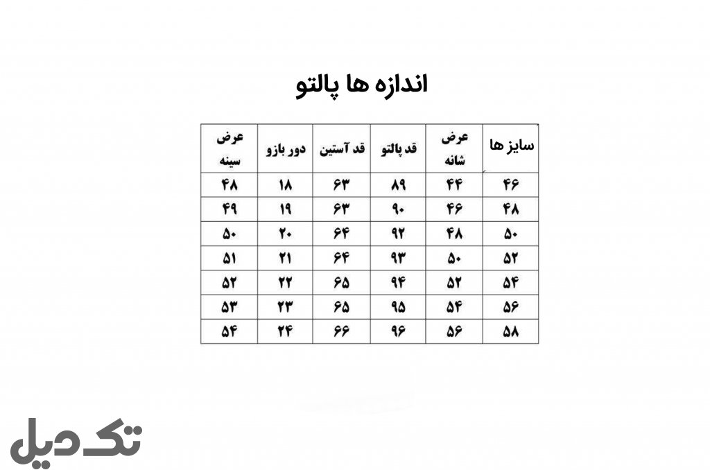 پالتوی کوتاه مردانه
