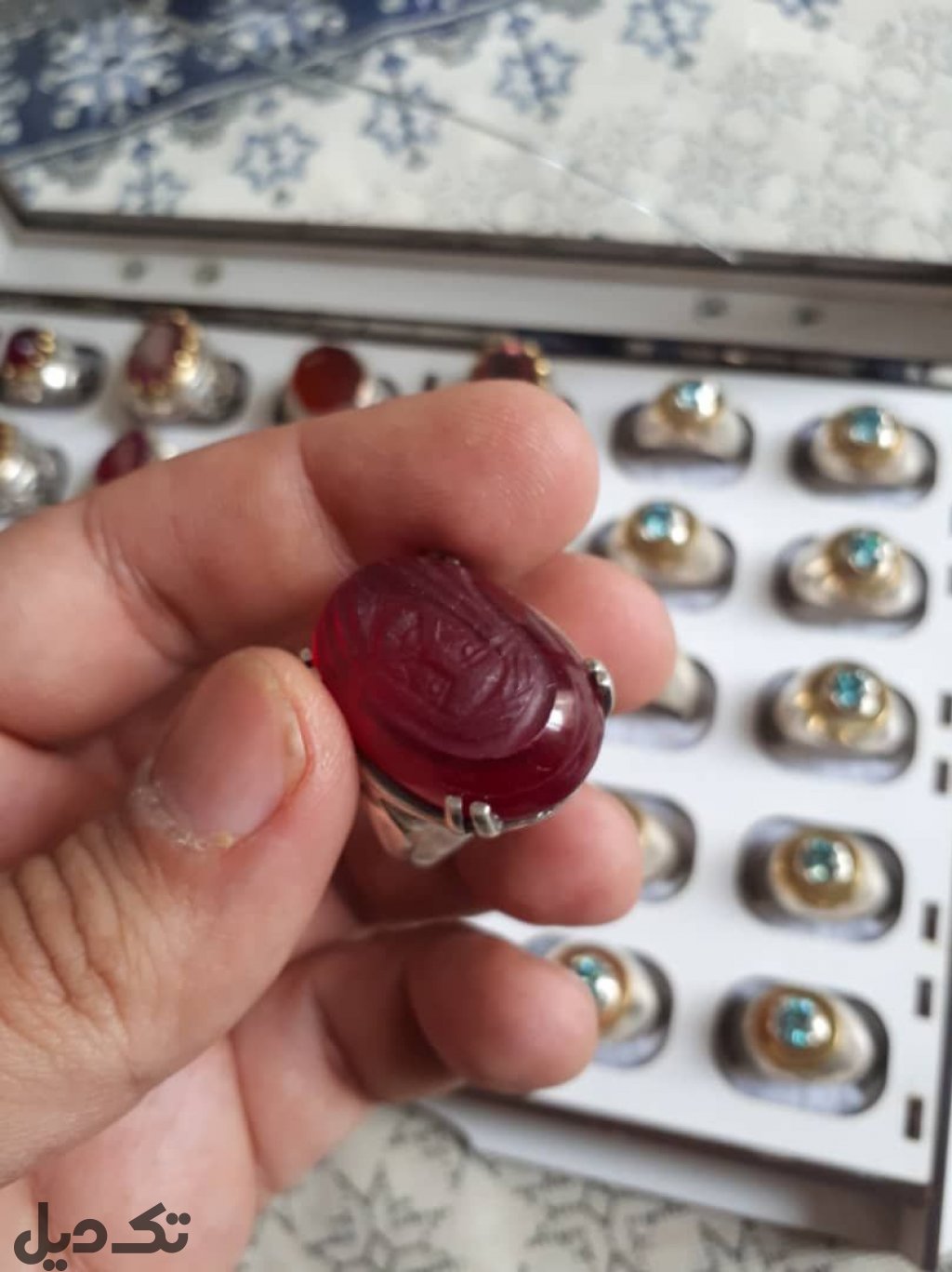 ۸۴ انگشتر نقره دست ساز
